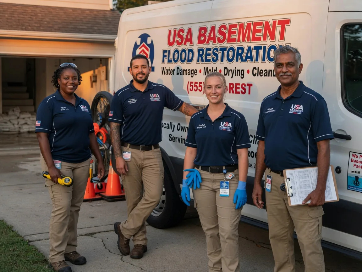 Basement Flood Cleanup company in Foster City, MI